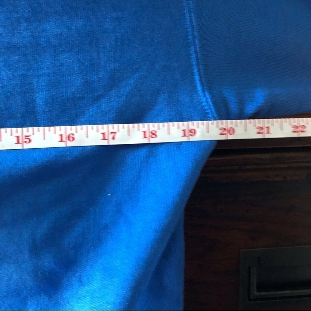 Port & Company royal blue Knox Trojan hoodie in size S - Picture 5 of 6